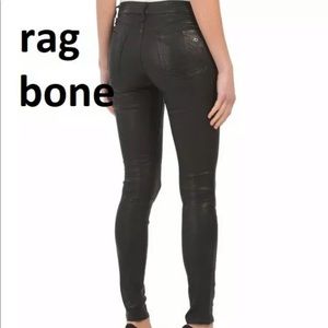 Rag & Bone 100% Lambskin Leather Pants Sz 24